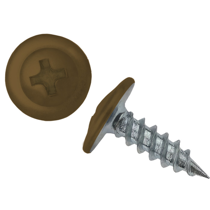 Саморез ПШ 4,2х13 (1000шт) шлиц PH2 RAL 1036